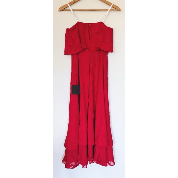 Lulu's Red Sleeveless High Low Dress - Picture 2 of 7